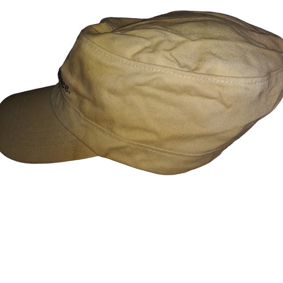 Vintage McDonalds SPEEDEE A Tradition of Excellence Tan Hook and Loop Cadet Hat - Picture 2 of 10
